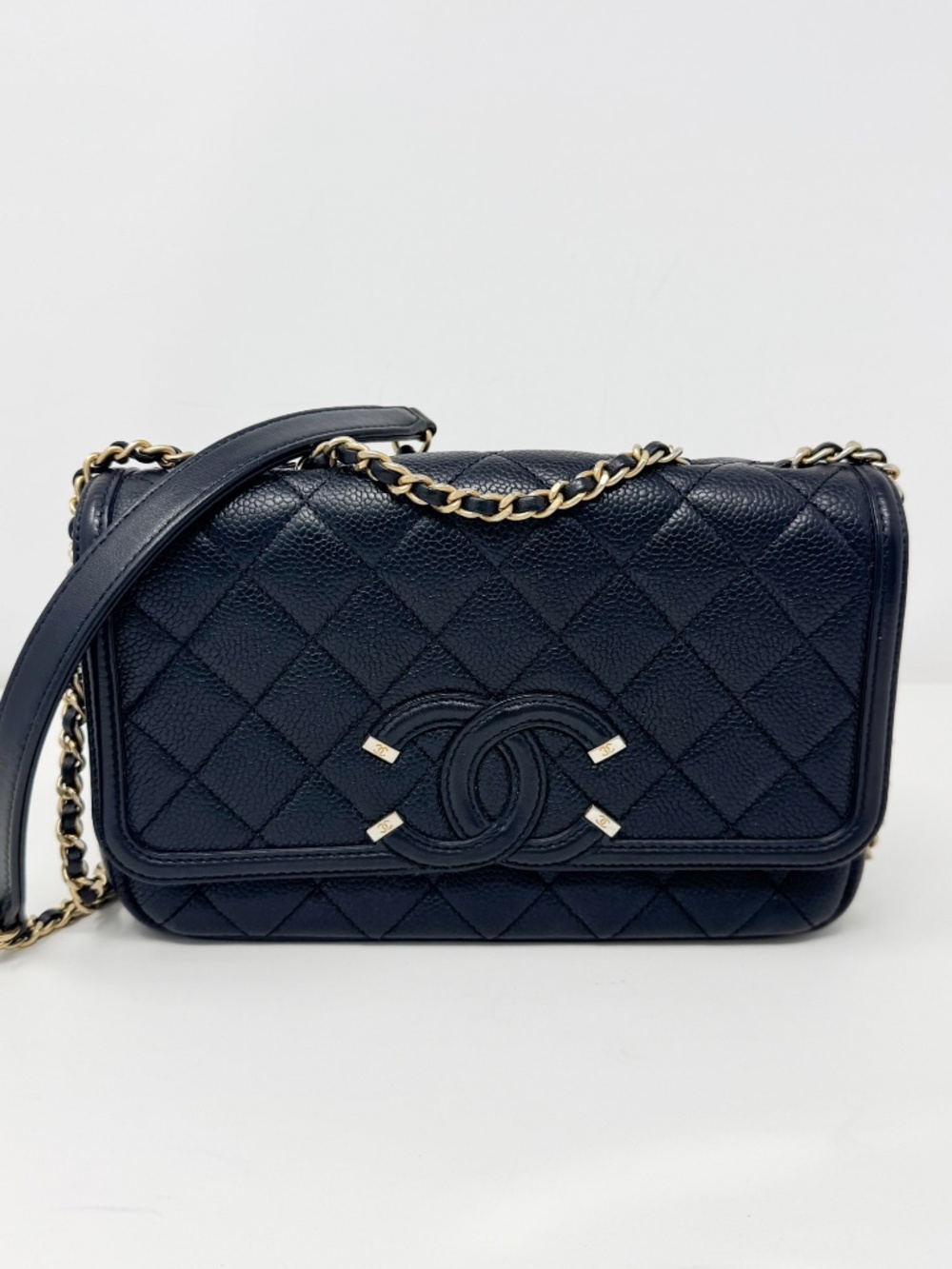 Chanel Medium CC Filigree Flap